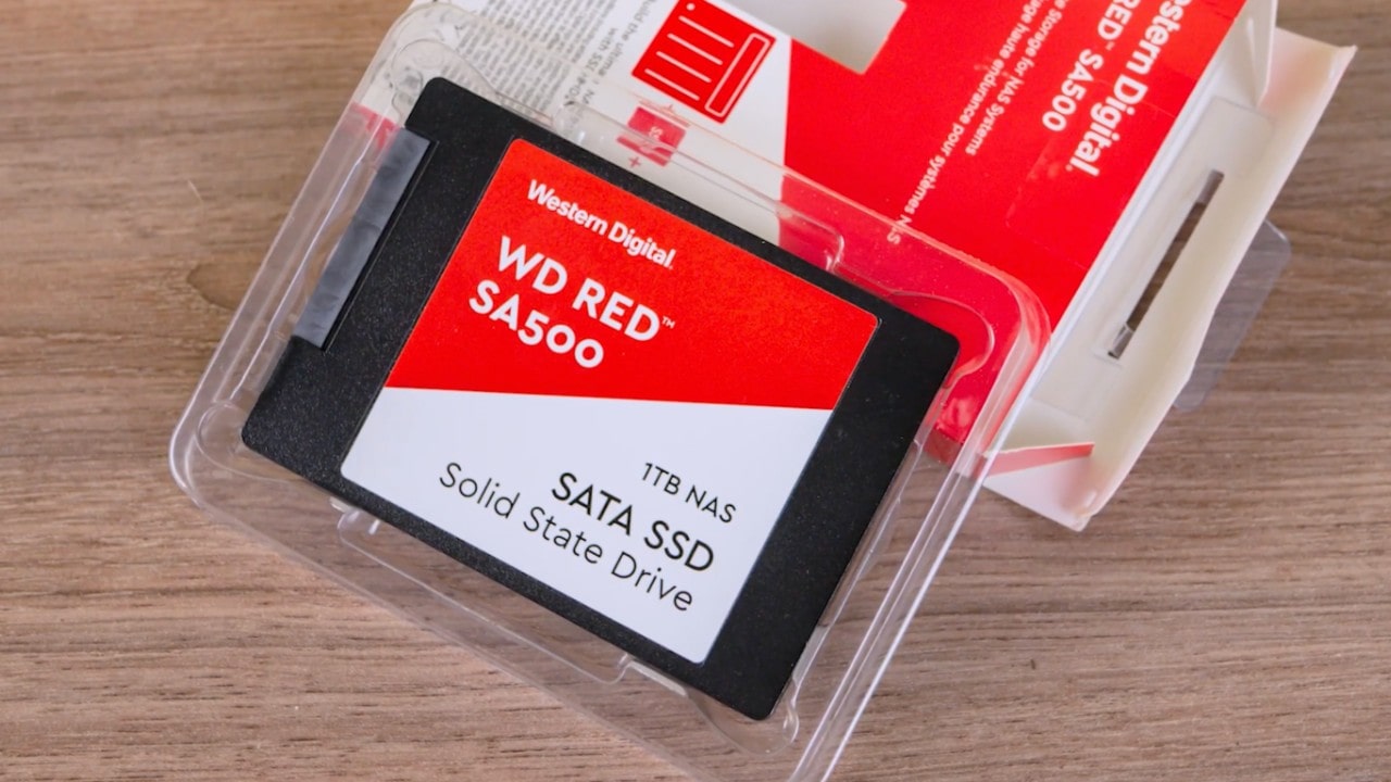 Western Digital Red SA500 ssd pour serveur