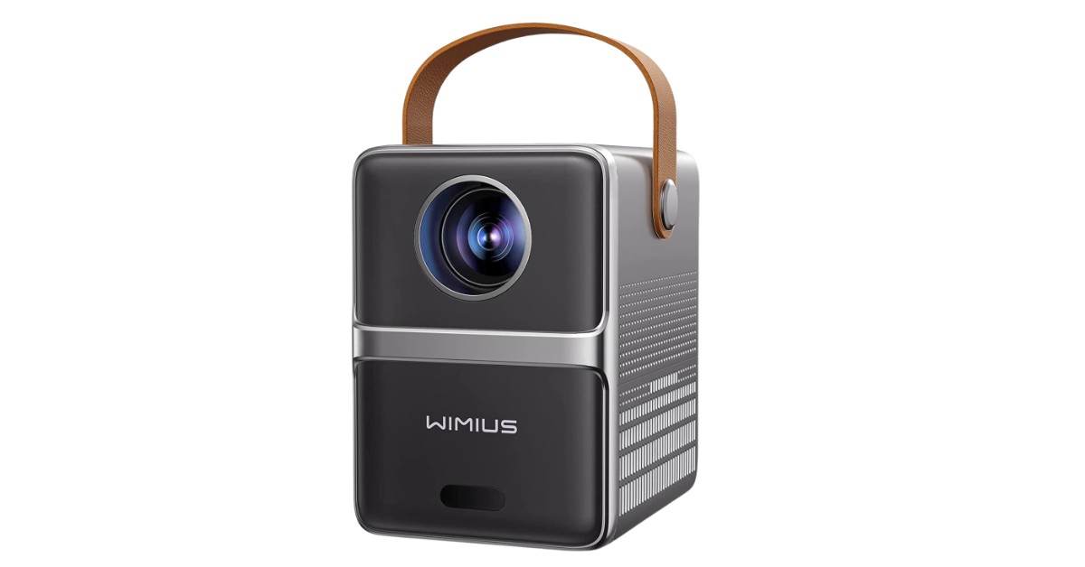 Wimius 1080P Outdoor Mini Projector 