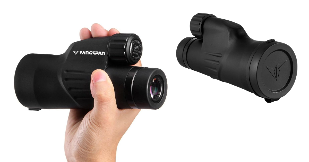 Wingspan 12X50 best monocular telescope for long distance