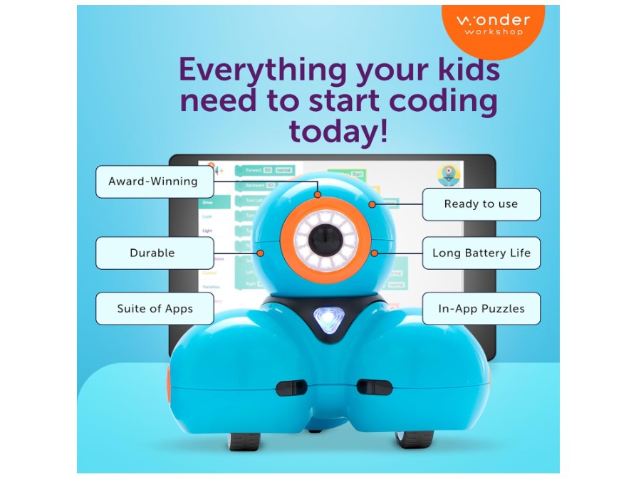Wonder Workshop Dash robot coding toy