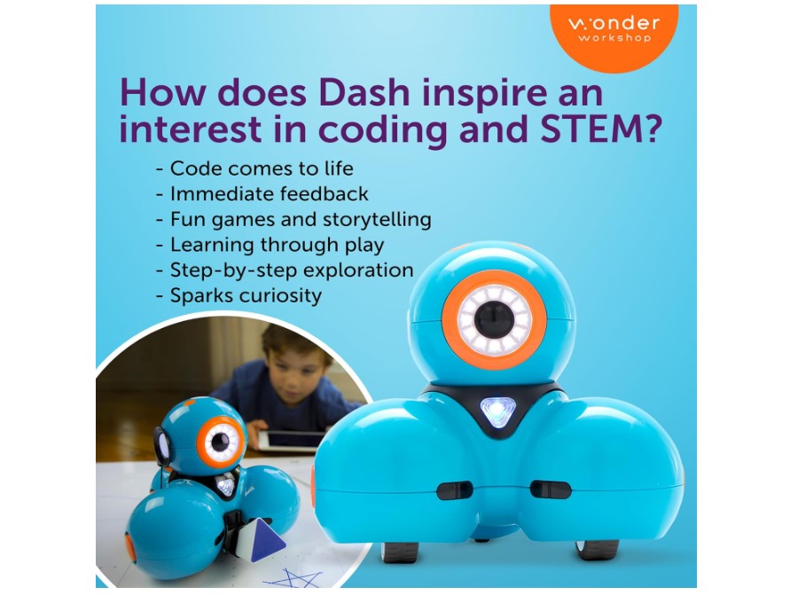 Wonder Workshop Dash kids programming robot