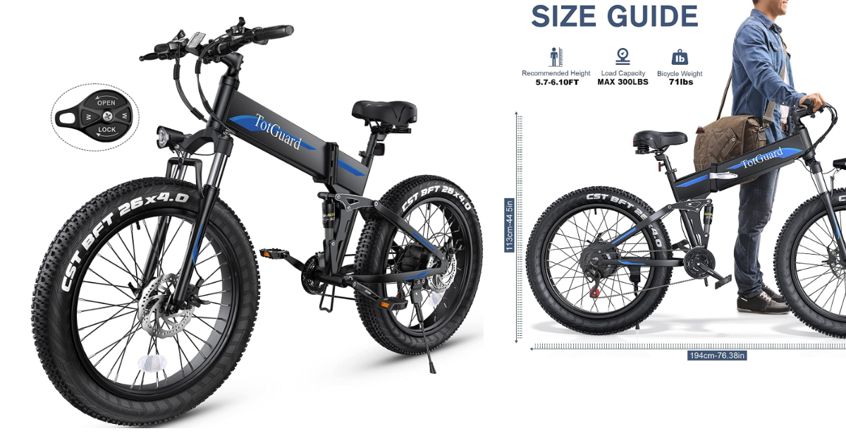 Best Folding Bike for Heavy Rider of 2023 Folding Bike for Big Guys