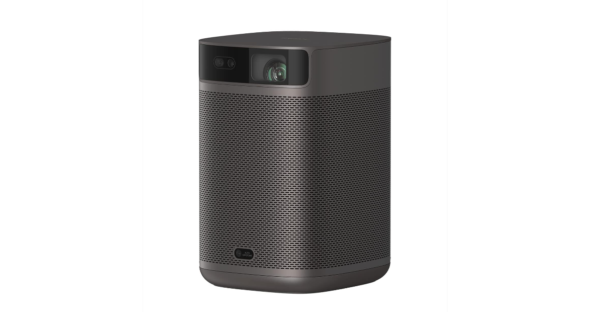 XGIMI MoGo 2 Pro projector for garage