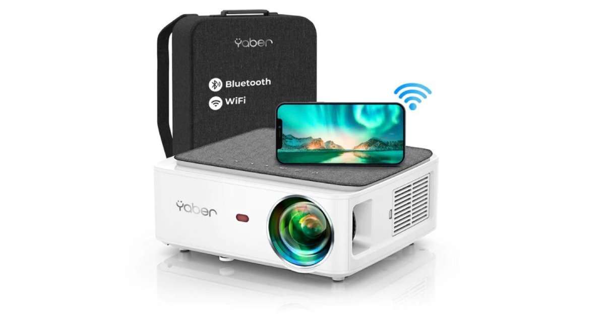 YABER V6 5G WiFi best small projector