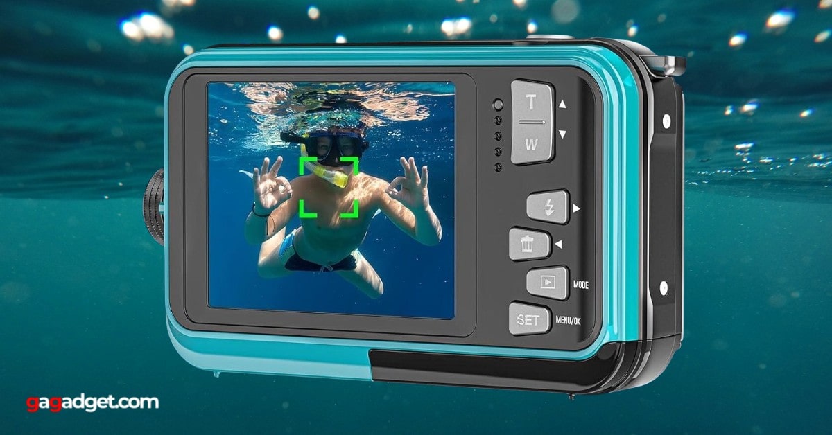 YISENCE Waterproof Digital Camera