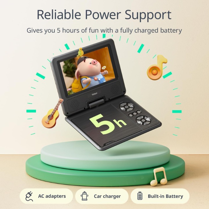 YOTON 9.5″ Portable DVD