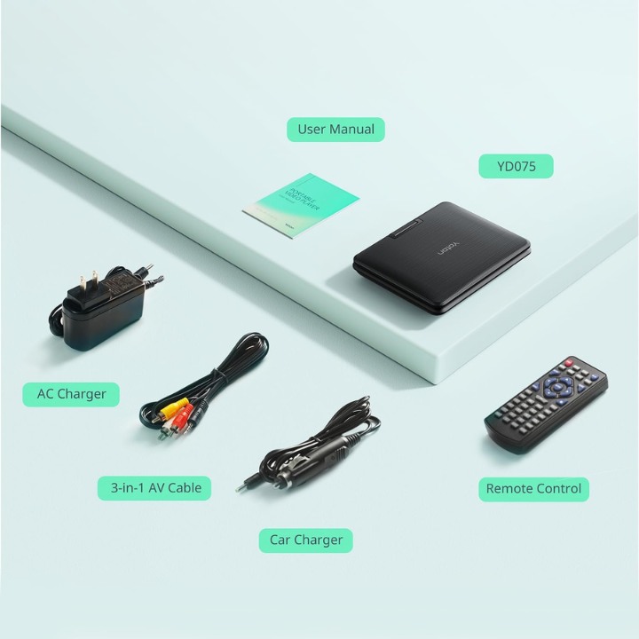 YOTON 9.5″ DVD Player Portable