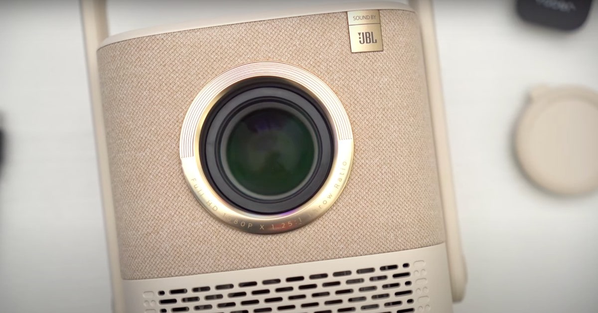 Yaber T2 projector for van life