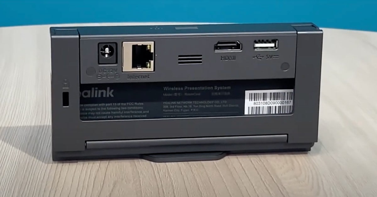 Solutions de présentation sans fil Yealink ‎RoomCast + WPP30