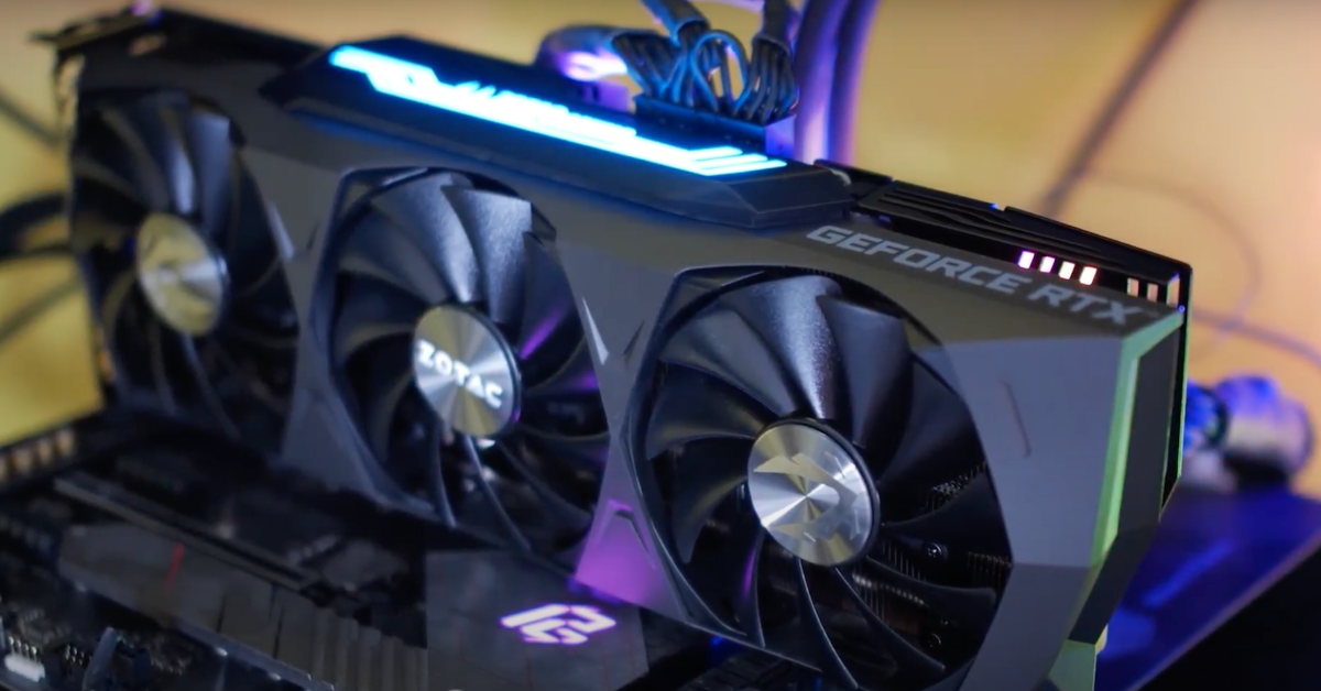 ZOTAC Gaming GeForce Trinity OC rtx 3080 card