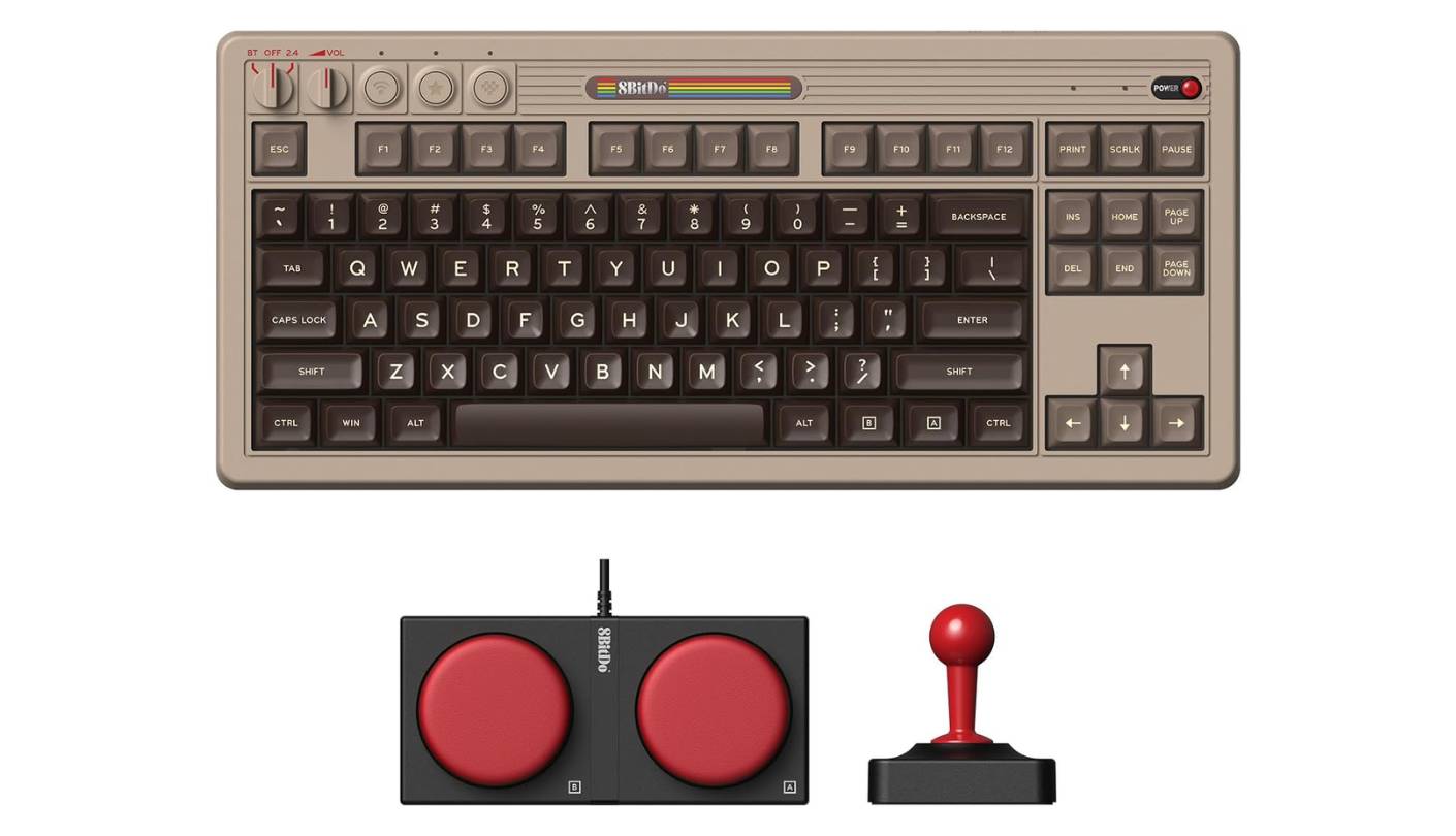 8BitDo Retro mechanical keyboard under $100