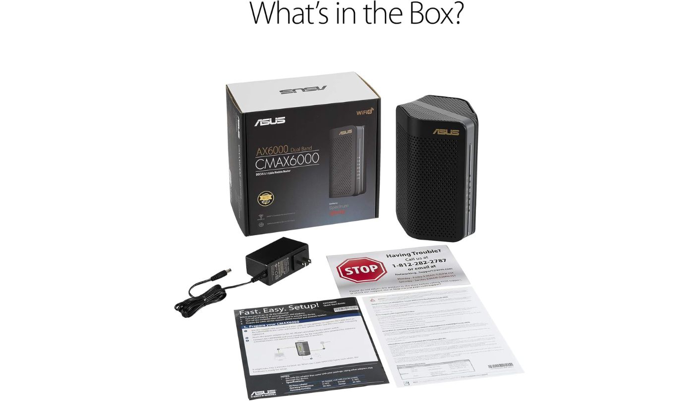 ASUS CMAX6000 xfinity compatible modem router