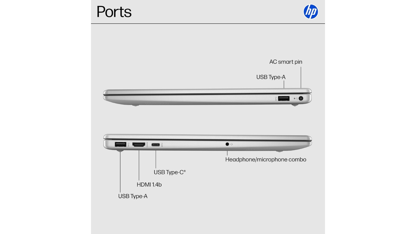 HP 15 Ryzen 7 (15-fc0502nr) affordable laptop under 500 dollars