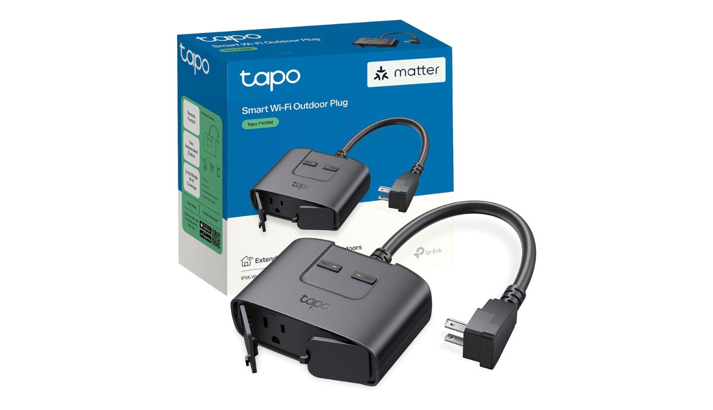 TP-Link Tapo P400M smart plug for outdoor lights