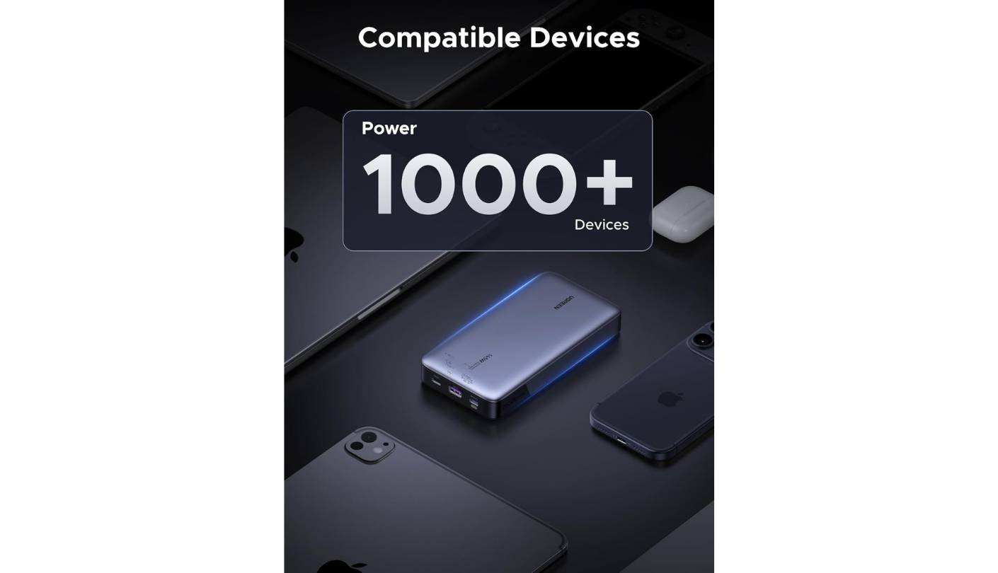 UGREEN Nexode fast charging power bank 20000mAh