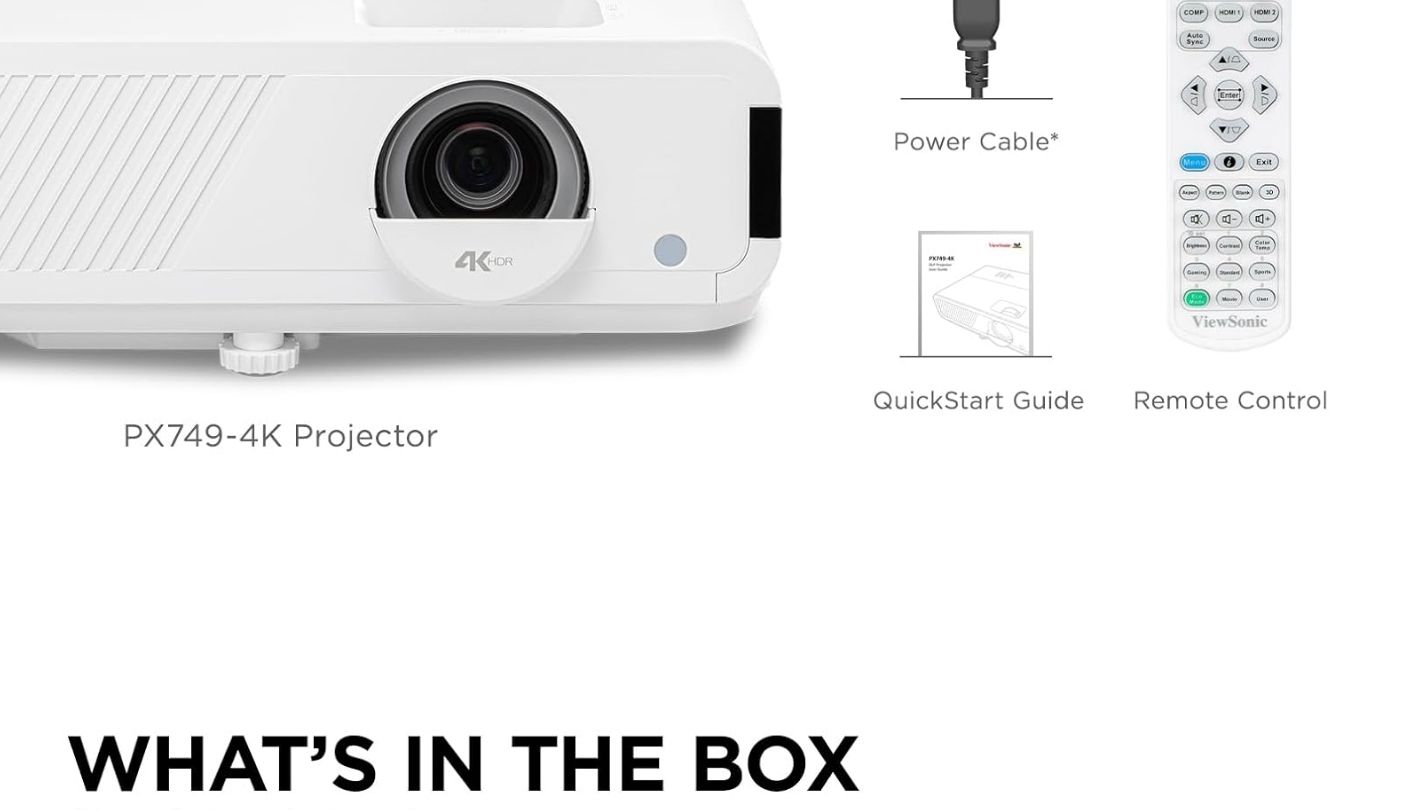 ViewSonic PX700HDH cheap projector for movies