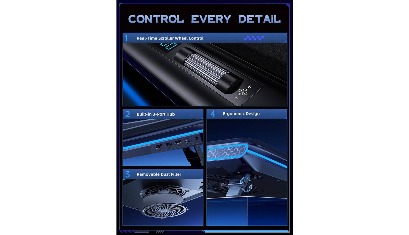 llano V12 gaming laptop cooler