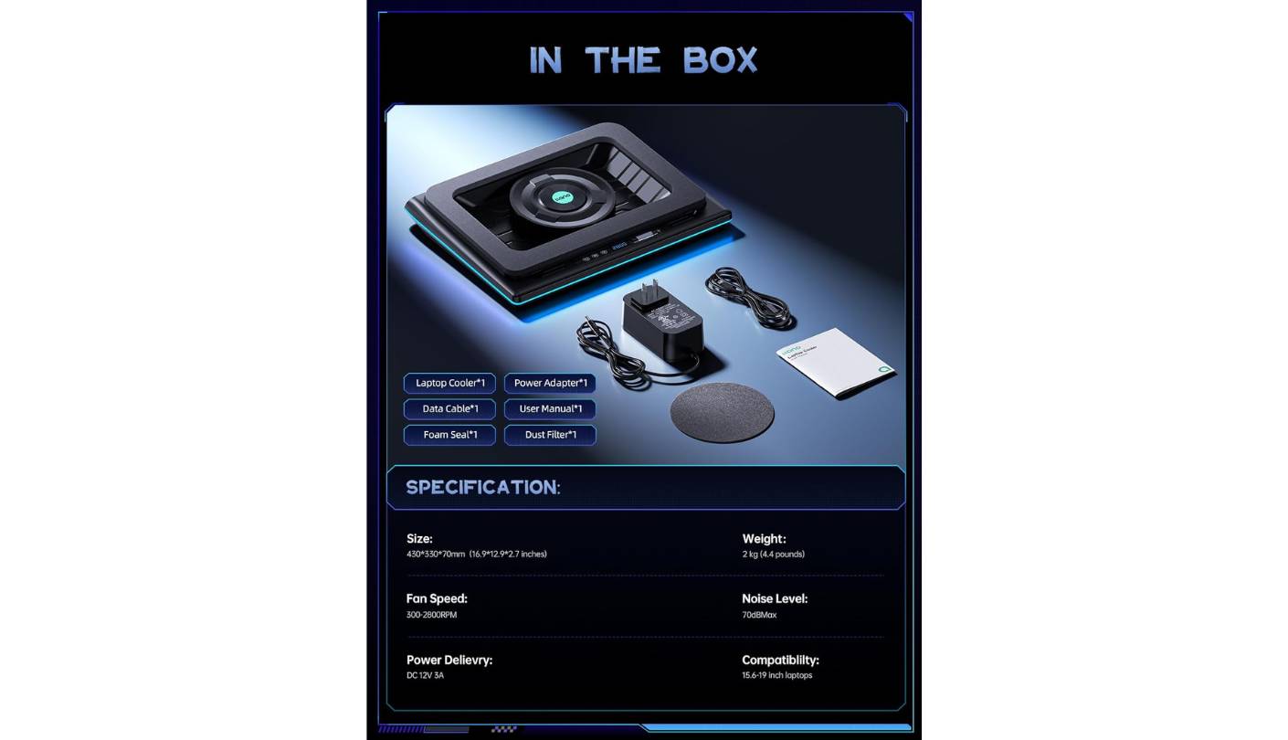 llano V12 laptop cooling stand