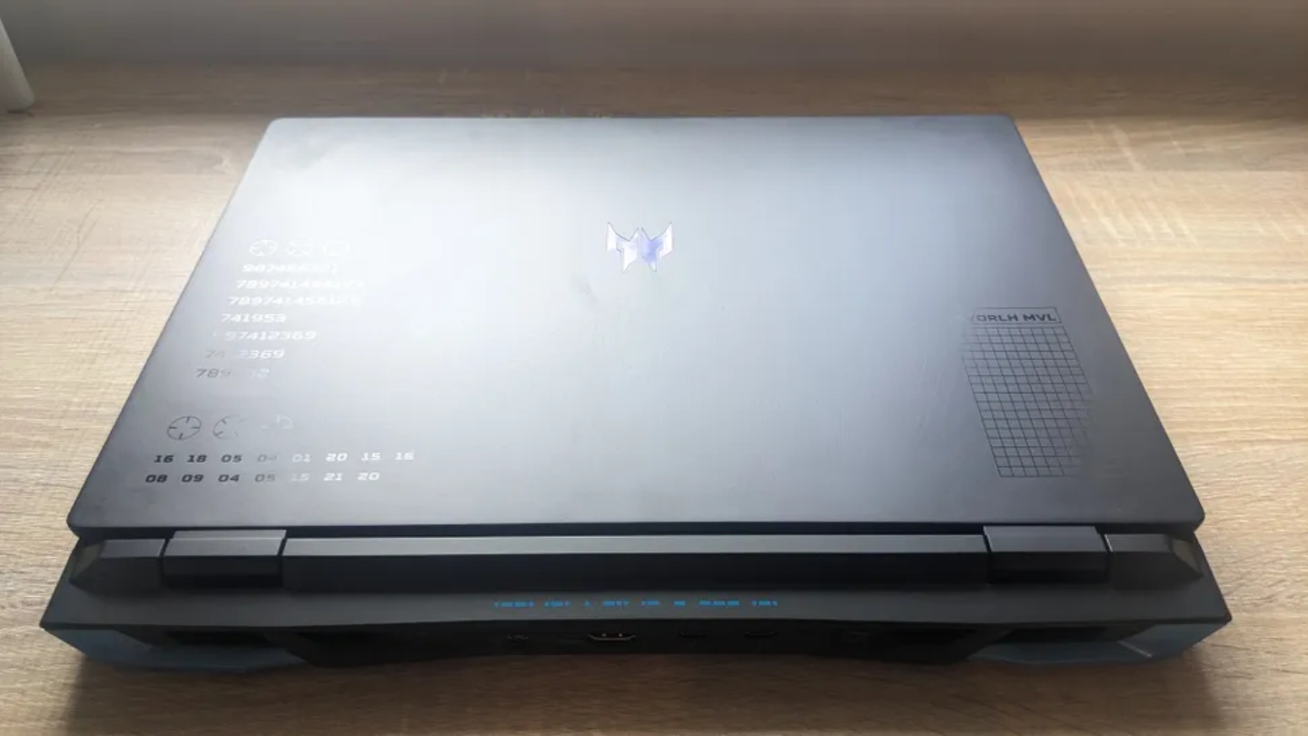 Acer Predator Helios Neo 16 value video editing laptop