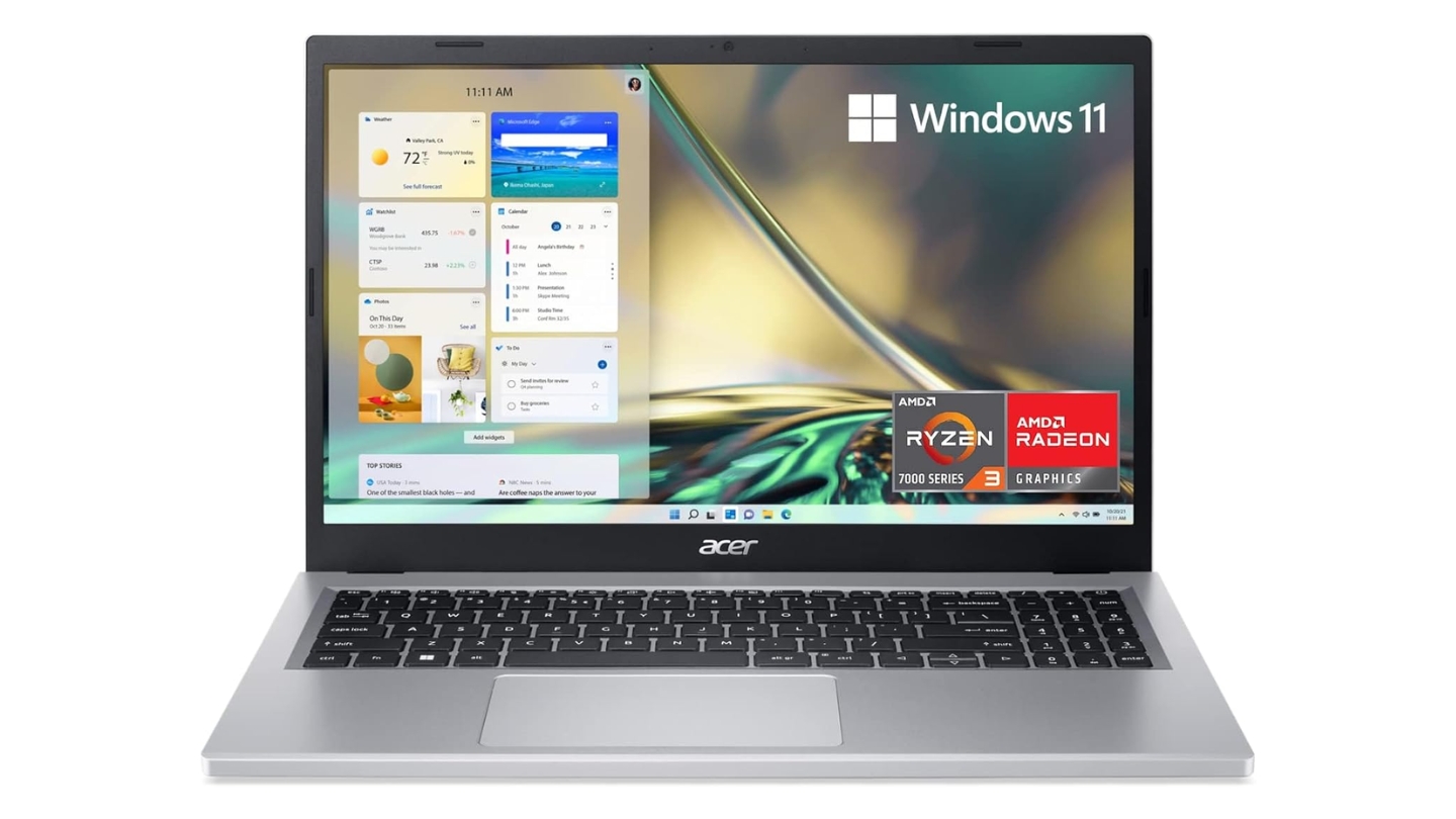 Acer Aspire 3 (A315-24P-R7VH) budget laptop for college students