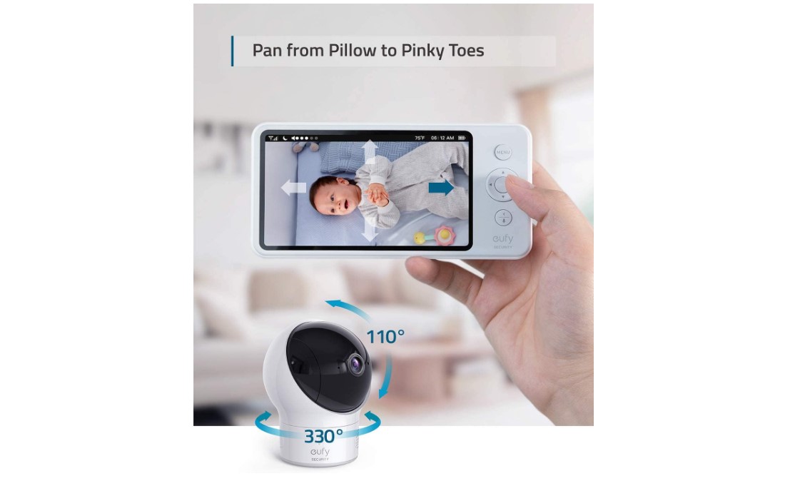 eufy Security SpaceView E110 video baby monitor