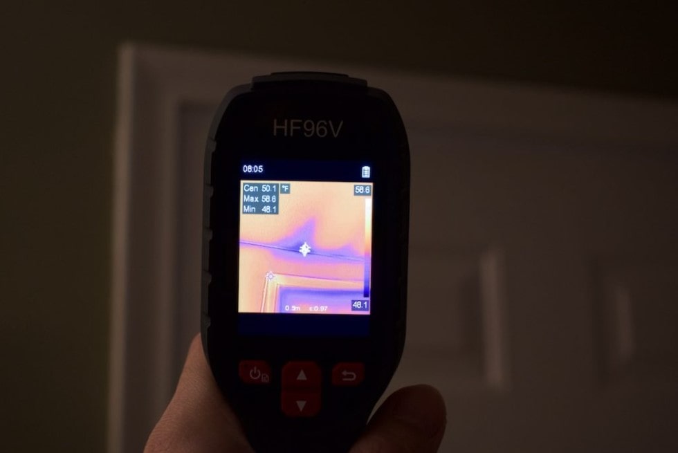 HSFTOOLS HF96V thermal imaging detector