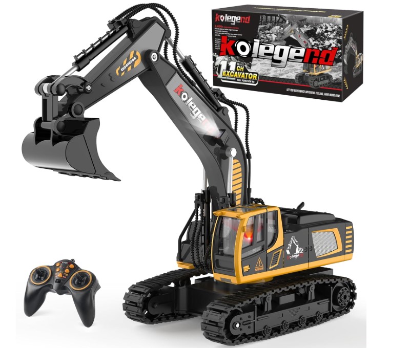  kolegend RC excavator toy