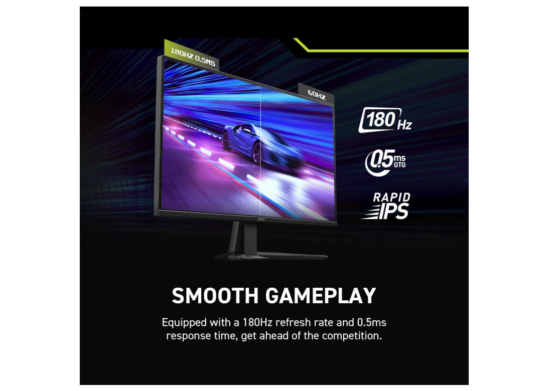 MSI MAG 275QF inexpensive 1440p monitor gaming