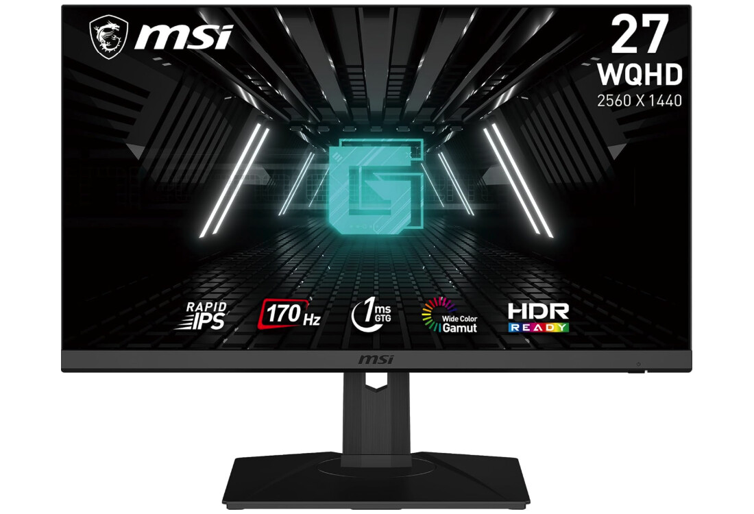 MSI G272QPF vertical monitor for programming