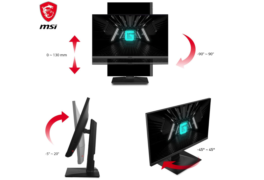 MSI G272QPF portrait mode monitor coding