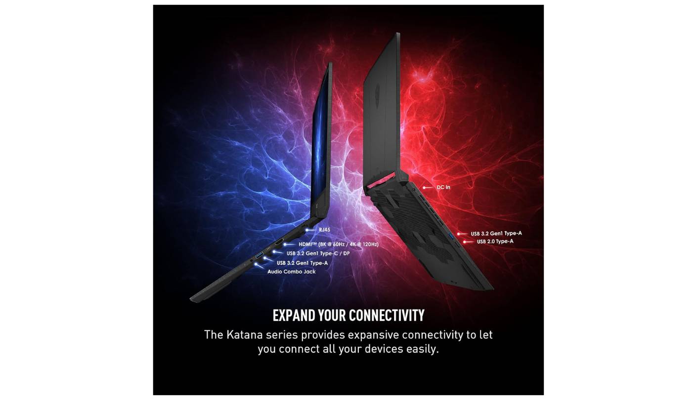 MSI Katana 17 B13VFK workstation laptop