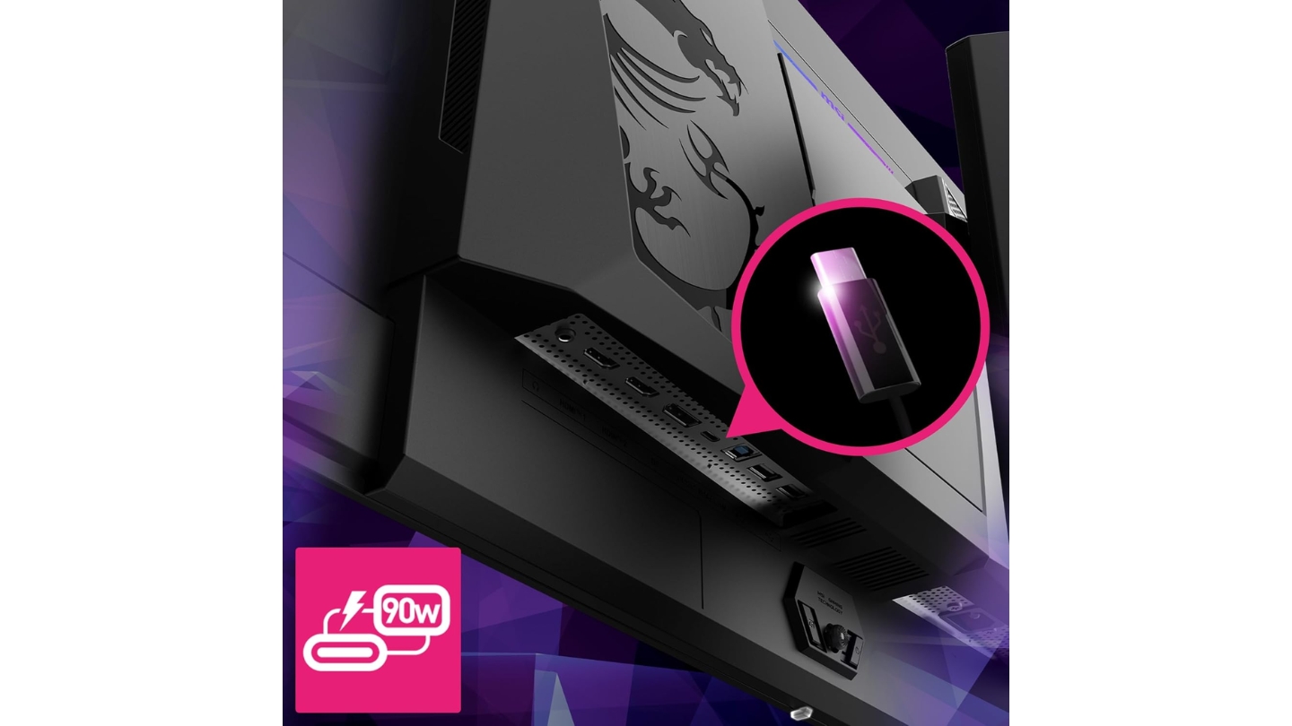 Moniteur MSI MPG 321URX QD-OLED de 32 pouces pour le jeu