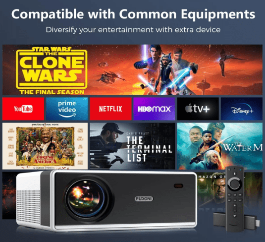 FUDONI Aurora P3 Smart Projector