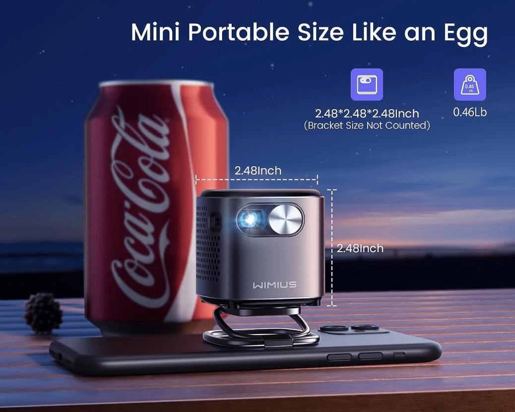 Wimius Q2 Pico Projecteur numérique projecteurs wimius