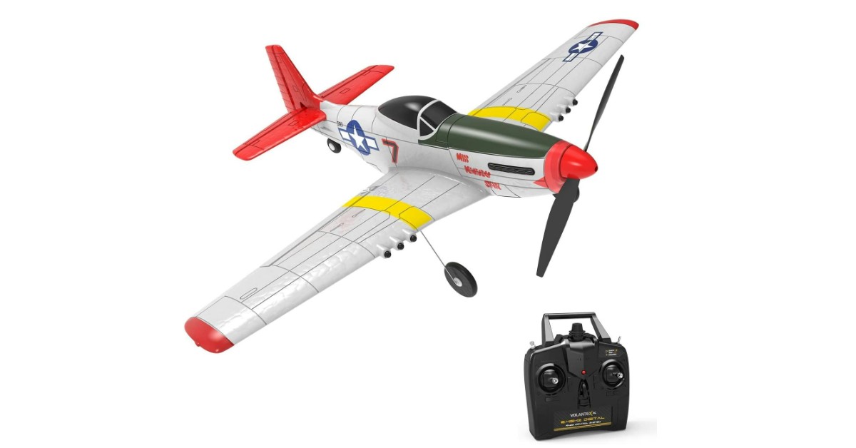 s-idee® Volantex RC Mustang P51 meilleurs avions rc