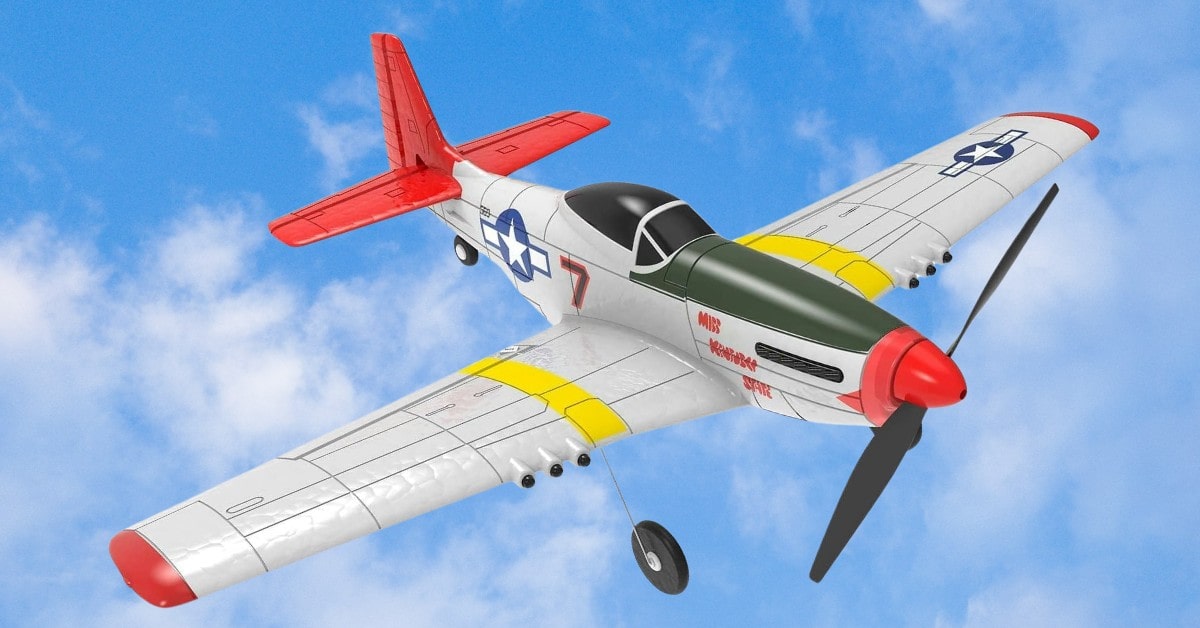 s-idee® Volantex RC Mustang P51 meilleur avion rc