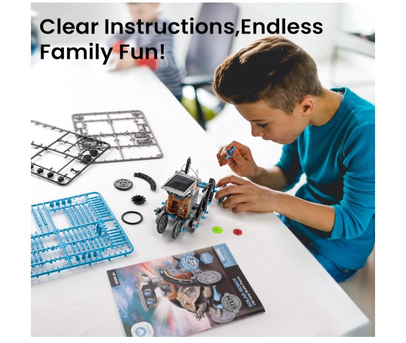 Sillbird 12-in-1 building solar robot kit