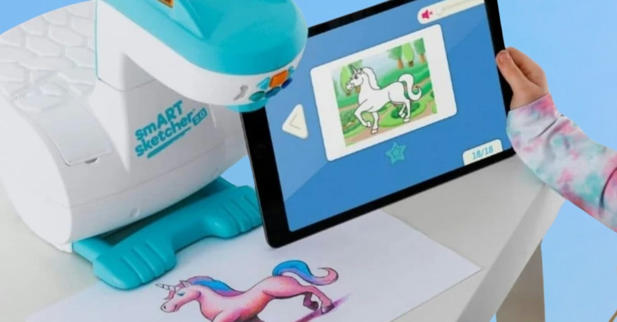 smART Sketcher 2.0 drawing projector kids
