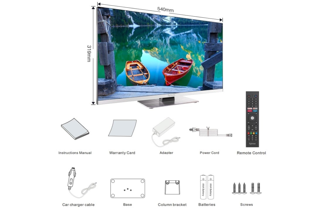 SYLVOX 24 Inch TV pour camionneur