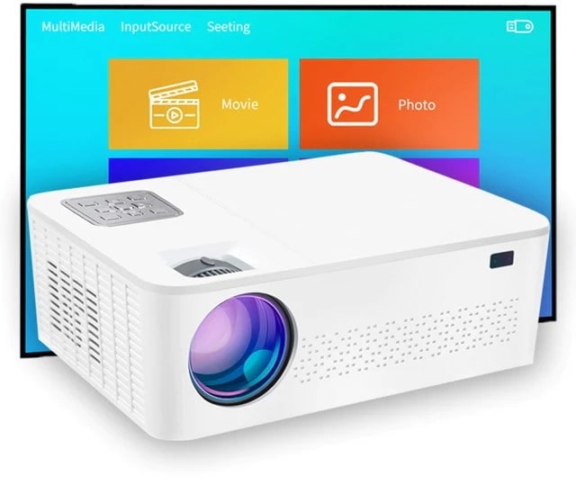 Encalife 4K Home Projector 