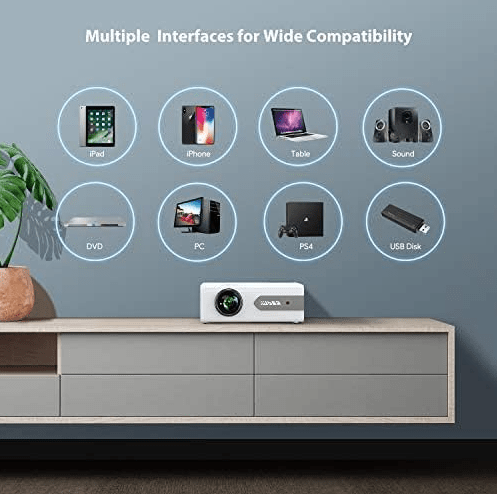 Projecteur numérique YABER V3 Comparaison des projecteurs Yaber