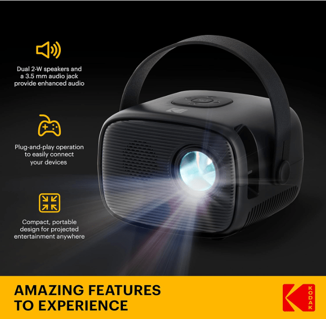 KODAK FLIK X2 Mini Pico LED Projector