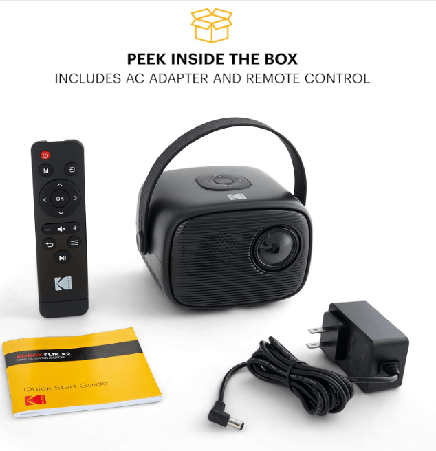 KODAK FLIK X2 Mini Pico Wireless Projector