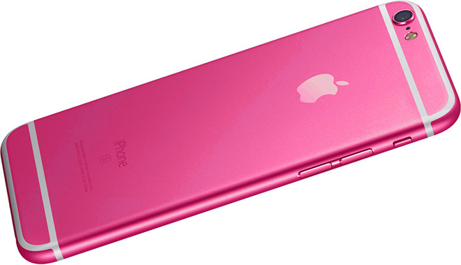 Apple выпустит iPhone 5se в ярко-розовом цвете