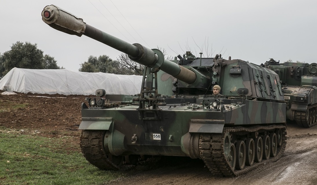 Ukraina mottar tyrkiske T-155 Firtina selvdrevne haubitsere med en maksimal rekkevidde på 40 km