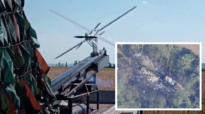 El sistema estadounidense de misiles HIMARS destruyó un lanzador de drones kamikazes rusos Lancet