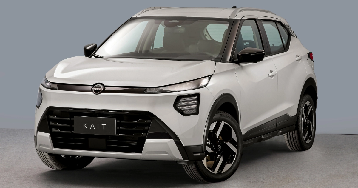 Старый Nissan Kicks превратился в новый кроссовер Nissan Kait