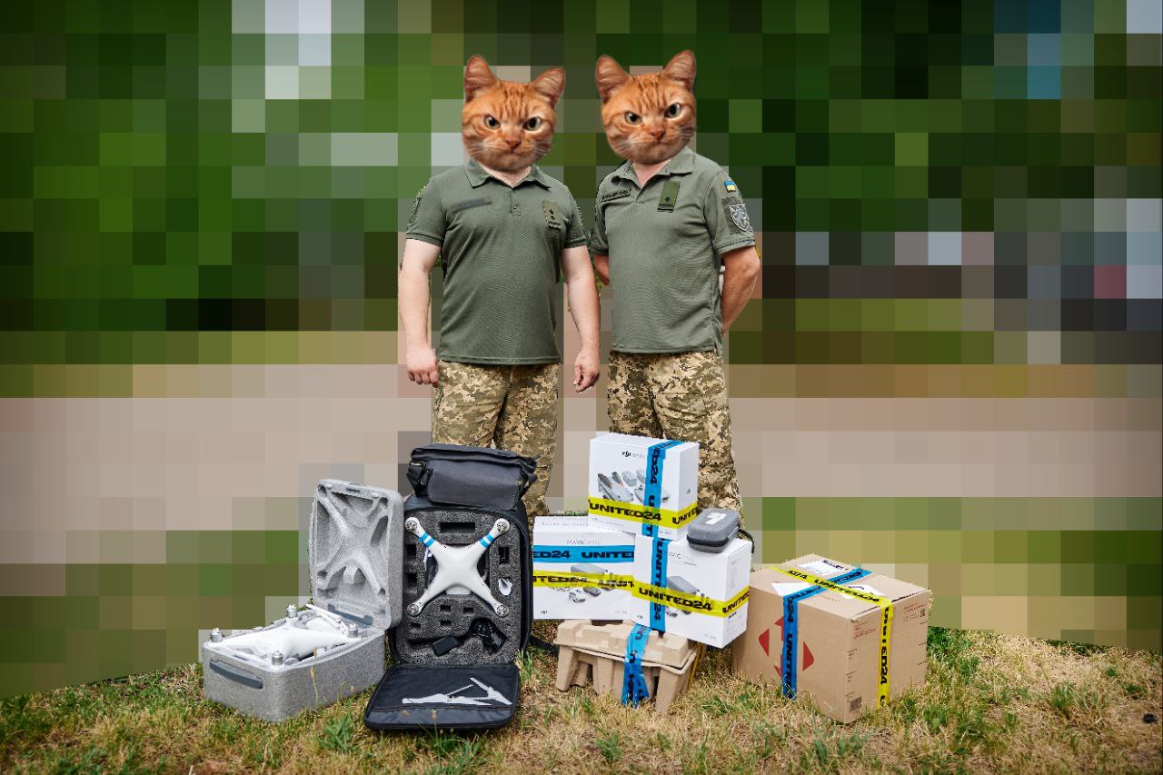 Українська "Армія дронів" відправила на фронт перші безпілотники DJI Mavic та DJI Phantom