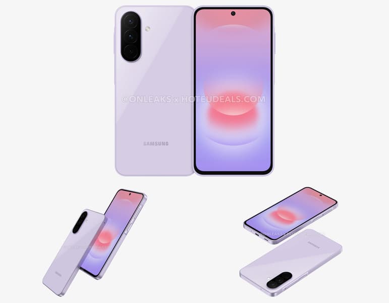 Samsung Galaxy A27 renders
