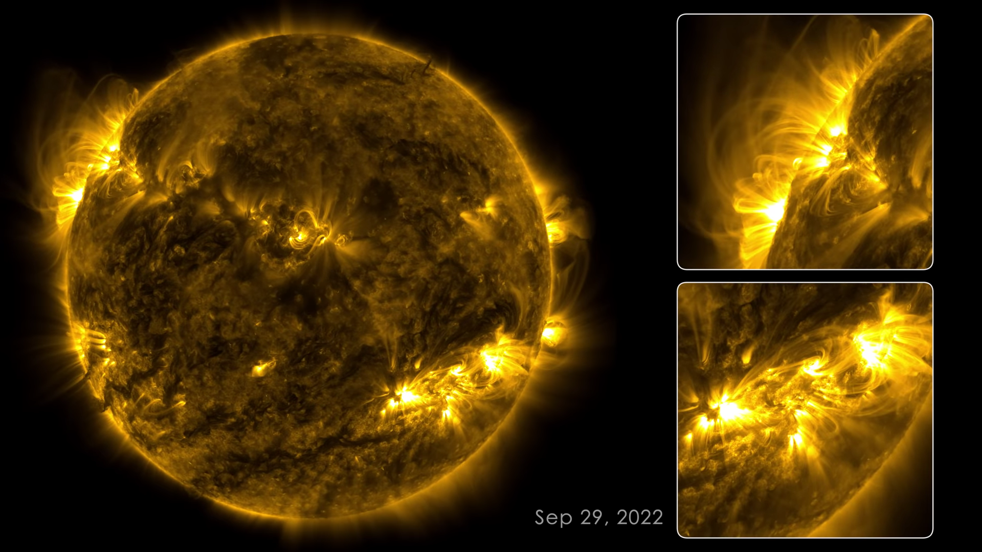 NASA показало 59-минутное видео, демонстрирующее 133 дня жизни Солнца